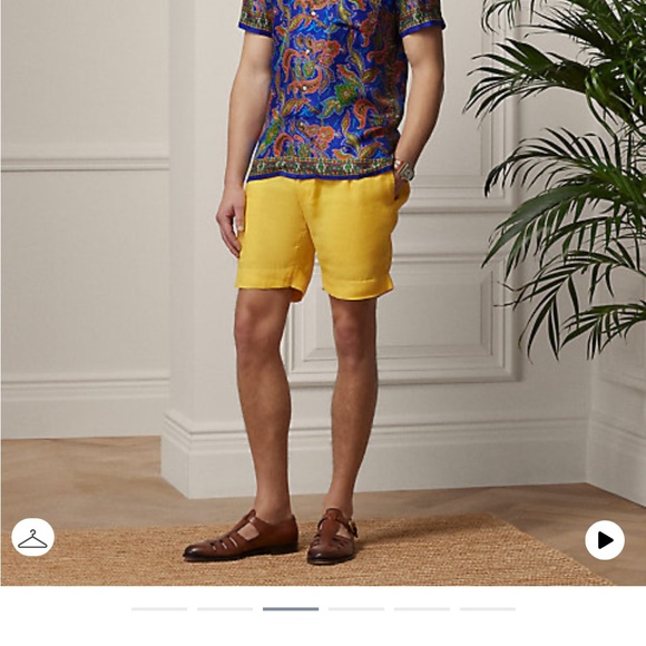 NEW WITH TAGS - Ralph Lauren - Paisley Silk Shirt - XL - Picture 10 of 11